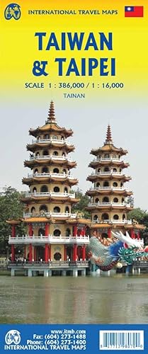 Taiwan & Taipei: ITM Travel Reference Map 1:386000 Taiwan & Taipei: ITM Travel Reference Map 1:386000 von ITM