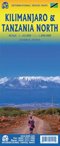 Tanzania-North & Kilimanjaro: 1:63000 von ITM