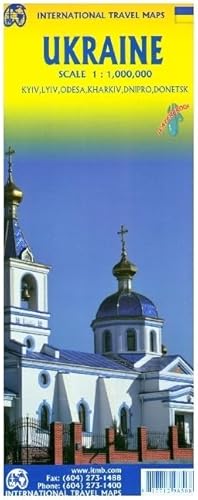 Ukraine: ITM Intern.Travel Maps 1:1000000 von ITM