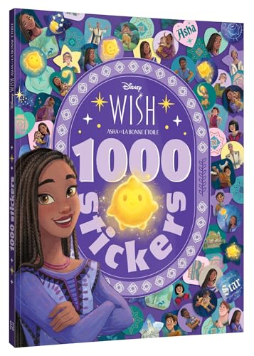 WISH, ASHA ET LA BONNE ÉTOILE - 1000 Stickers - Disney von DISNEY HACHETTE