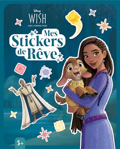 WISH, ASHA ET LA BONNE ÉTOILE - Mes Stickers de rêve - Disney von DISNEY HACHETTE