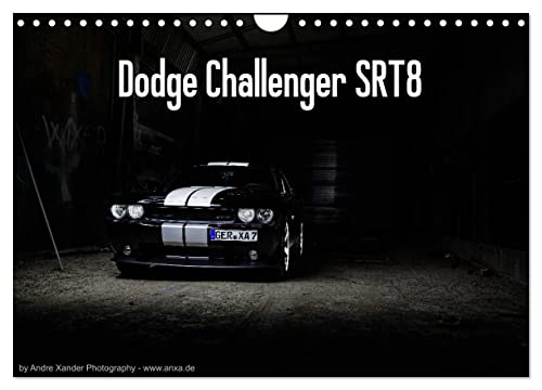 Dodge Challenger SRT8 (Wandkalender 2024 DIN A4 quer), CALVENDO Monatskalender von CALVENDO