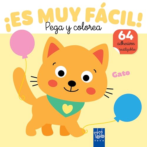 ¡Es muy fácil! Pega y colorea. Gato ¡Es muy fácil! Pega y colorea. Gato von Yoyo