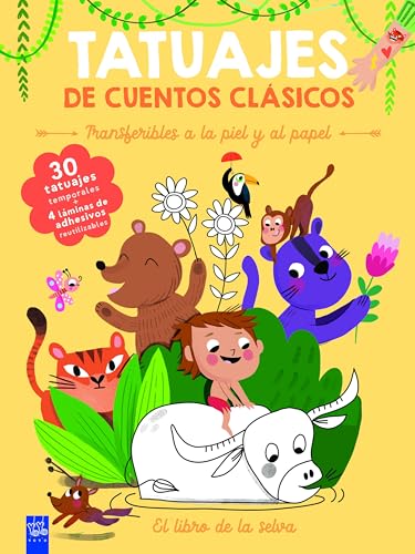 Tatuajes de cuentos clásicos. El libro de la selva Tatuajes de cuentos clásicos. El libro de la selva von Yoyo
