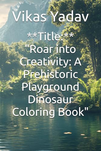 **Title:** "Roar into Creativity: A Prehistoric Playground Dinosaur Coloring Book" von Independently published