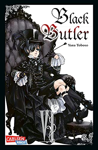 Black Butler 6: Paranormaler Mystery-Manga im viktorianischen England von Carlsen Verlag GmbH