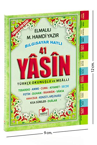 41 Yasin - Türkce Okunuslu ve Mealli: Cep Boy von Merve Basin Yayin Dagitim