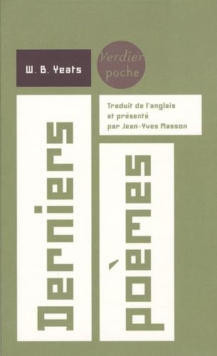 Derniers poèmes (0000): Edition bilingue français-anglais