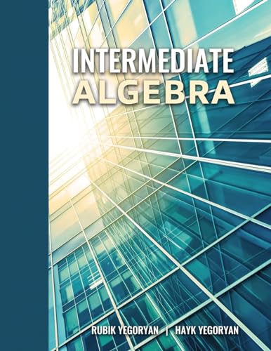 Intermediate Algebra von Kendall/Hunt Publishing Company
