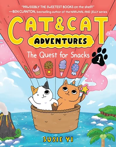 Cat & Cat Adventures: The Quest for Snacks: A Graphic Novel (Cat & Cat Adventures, 1, Band 1) von HarperAlley