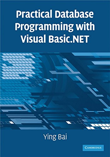 Practical Database Programming with Visual Basic.NET von Cambridge University Press