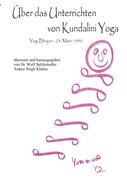 Über das Unterrichten von Kundalini Yoga von Dr. Splittstoeßer Verlag