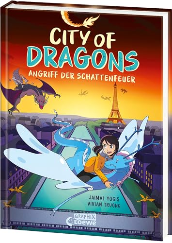 City Of Dragons (Band 2) - Angriff der Schattenfeuer: Tauche ein in dieses Fantasy-Abenteuer voller Drachen, Sagen und Mythen - Comic-Buch im Manga-Stil für Kinder ab 11 Jahren von Loewe