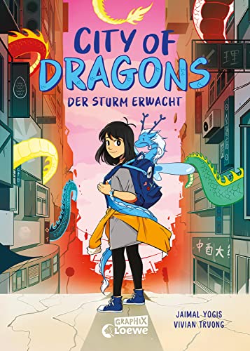 City of Dragons (Band 1) - Der Sturm erwacht: Tauche ein in dieses Fantasy-Abenteuer voller Drachen, Sagen und Mythen - Comic-Buch im Manga-Stil für Kinder ab 11 Jahren (Loewe Graphix, Band 1)