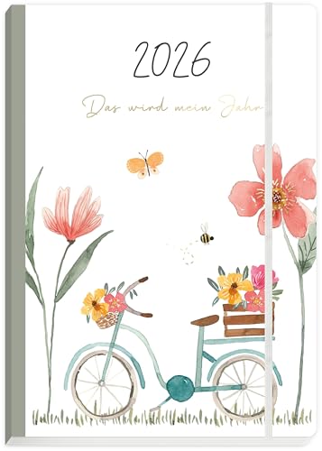 Taschenkalender Lucky Vibes 2026 von Grätz Verlag GmbH