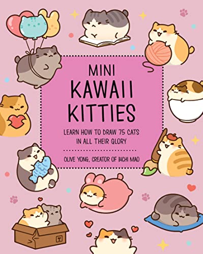Mini Kawaii Kitties: Learn How to Draw 75 Cats in All Their Glory (9) (Kawaii Doodle, Band 9) von Rock Point