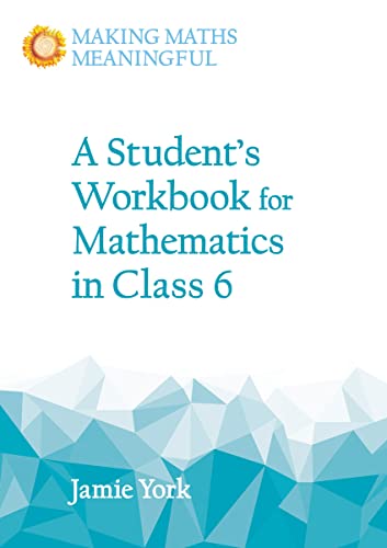 A Student's Workbook for Mathematics in Class 6 (Making Maths Meaningful) von Floris Books