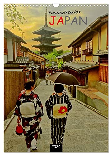 Faszinierendes Japan 2024 (Wandkalender 2024 DIN A3 hoch), CALVENDO Monatskalender