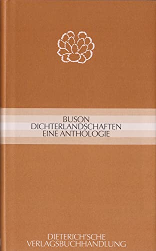 Dichterlandschaften: Eine Anthologie