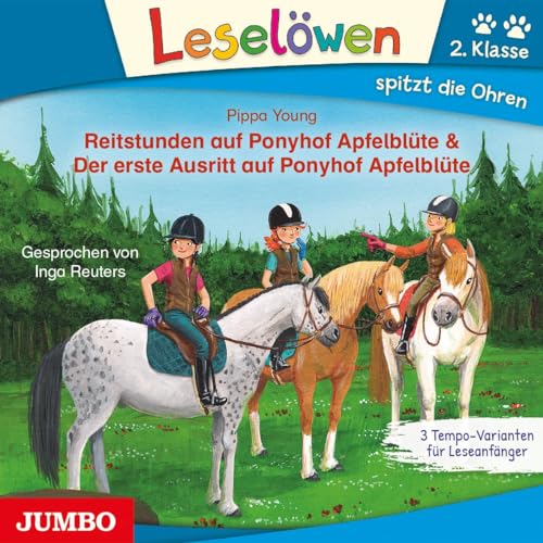 Reitstunden auf Ponyhof Apfelblüte & Der erste Ausritt auf Ponyhof Apfelblüte: CD Standard Audio Format, Lesung