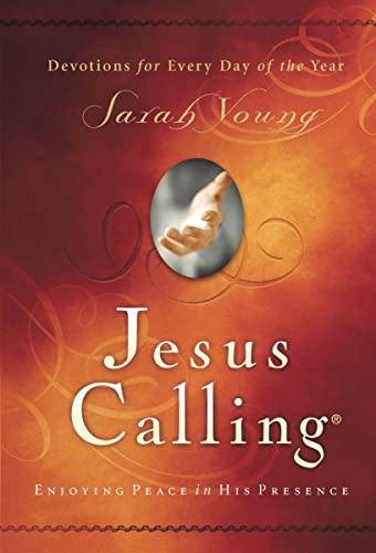 Jesus Calling, Padded Hardcover, with Scripture References: Enjoying Peace in His Presence (A 365-Day Devotional) von Thomas Nelson