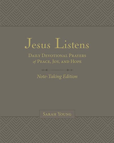 Jesus Listens Note-Taking Edition, Leathersoft, Gray, with Full Scriptures: Daily Devotional Prayers of Peace, Joy, and Hope (A 365-Day Prayer Book) Jesus Listens Note-Taking Edition, Leathersoft, Gray, with Full Scriptures: Daily Devotional Prayers of Peace, Joy, and Hope (A 365-Day Prayer Book) von Penguin