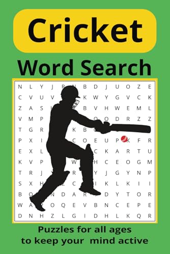 Cricket Word Search von Independently published