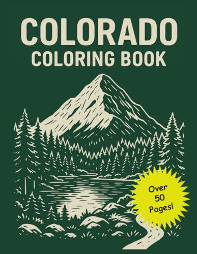 Colorado Coloring Book (Explore and Color the U.S.A.) von Independently published