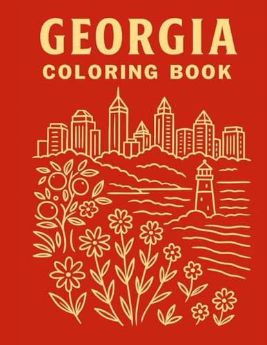 Georgia Coloring Book (Explore and Color the U.S.A.) von Independently published