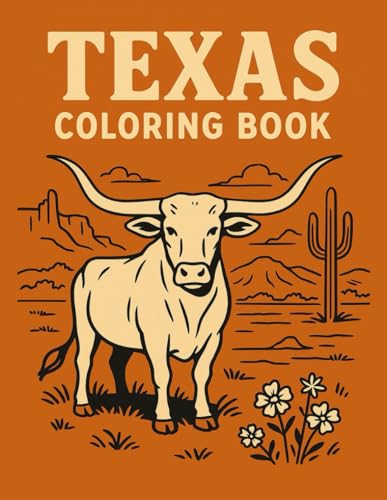 Texas Coloring Book (Explore and Color the U.S.A.) von Independently published
