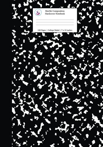 Marble Composition Hardcover Notebook College Ruled: Black Marble Notebooks, School Supplies, Notebooks for School Marble Composition Hardcover Notebook College Ruled: Black Marble Notebooks, School Supplies, Notebooks for School von Independently published