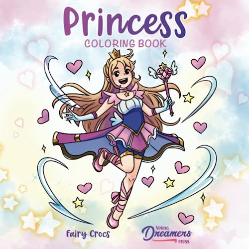 Princess Coloring Book: For Kids Ages 4-8, 9-12 (Coloring Books for Kids, Band 13)