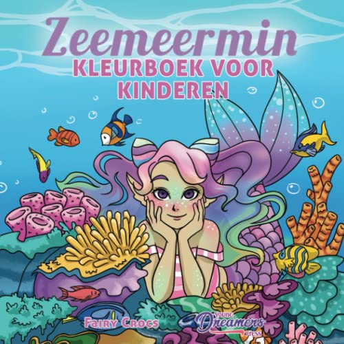 Zeemeermin kleurboek voor kinderen: Voor kinderen van 4-8, 9-12