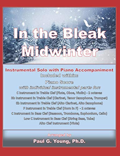 In the Bleak Midwinter: Instrumental Solo with Piano Accompaniment (Christmas Instrumental Solos with Piano Collection)