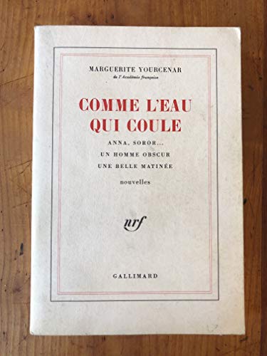 Comme l'eau qui coule