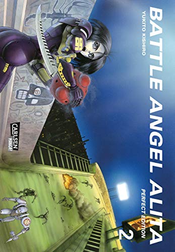 Battle Angel Alita - Perfect Edition 2: Neuausgabe der verfilmten Science-Fiction-Manga-Serie über einen weiblichen Cyborg - mit Farbseiten und Zusatzmaterial (2)