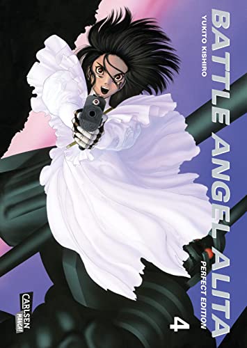 Battle Angel Alita - Perfect Edition 4: Neuausgabe der verfilmten Science-Fiction-Manga-Serie über einen weiblichen Cyborg - mit Farbseiten und Zusatzmaterial