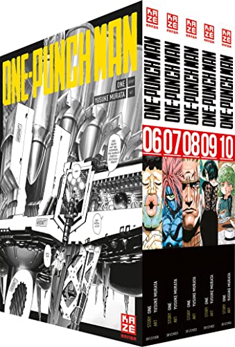 ONE-PUNCH MAN - Band 06-10 im Sammelschuber von KAZÉ Manga