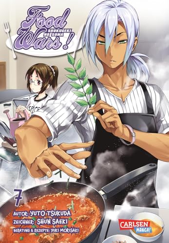 Food Wars - Shokugeki No Soma 1: Heiße Koch-Action im Internat – Mit Rezepten zum Nachkochen von Carlsen Verlag GmbH