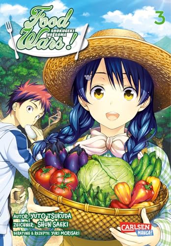 Food Wars - Shokugeki No Soma 3: Heiße Koch-Action im Internat – Mit Rezepten zum Nachkochen von CARLSEN MANGA