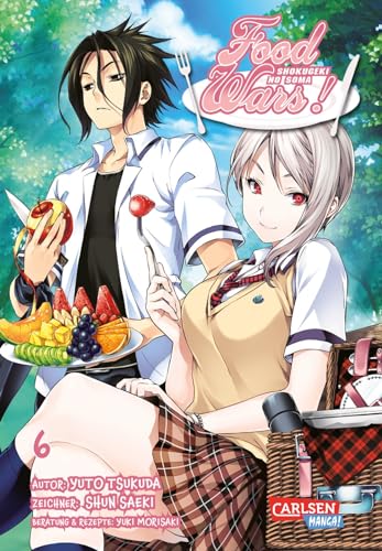 Food Wars - Shokugeki No Soma 6: Heiße Koch-Action im Internat – Mit Rezepten zum Nachkochen Food Wars - Shokugeki No Soma 6: Heiße Koch-Action im Internat – Mit Rezepten zum Nachkochen von CARLSEN MANGA