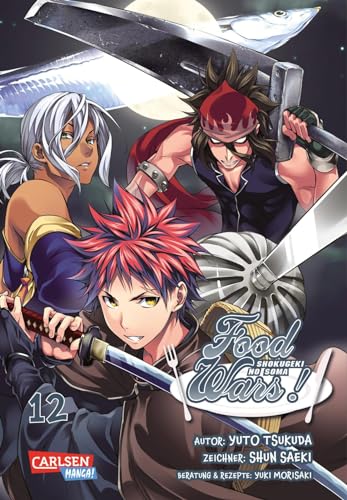 Food Wars - Shokugeki No Soma 12: Heiße Koch-Action im Internat – Mit Rezepten zum Nachkochen