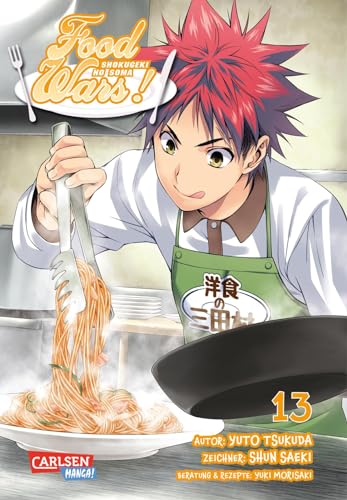 Food Wars - Shokugeki No Soma 13: Heiße Koch-Action im Internat – Mit Rezepten zum Nachkochen
