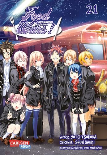Food Wars - Shokugeki No Soma 21: Heiße Koch-Action im Internat – Mit Rezepten zum Nachkochen von CARLSEN MANGA