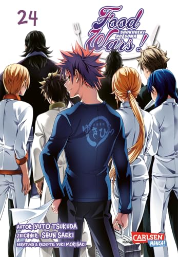 Food Wars - Shokugeki No Soma 24: Heiße Koch-Action im Internat – Mit Rezepten zum Nachkochen von CARLSEN MANGA