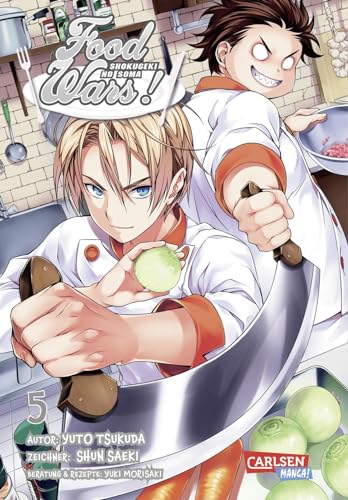 Food Wars - Shokugeki No Soma 5: Heiße Koch-Action im Internat – Mit Rezepten zum Nachkochen Food Wars - Shokugeki No Soma 5: Heiße Koch-Action im Internat – Mit Rezepten zum Nachkochen
