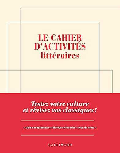 Le cahier de vacances litteraire von GALLIM LOISIRS