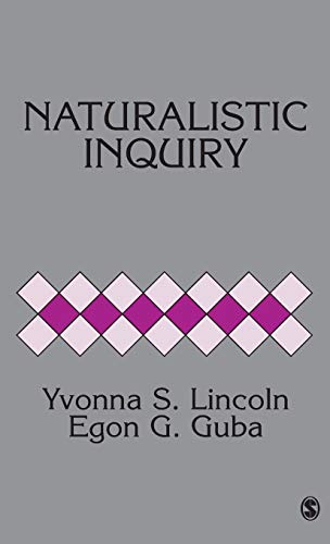 Naturalistic Inquiry von Sage Publications