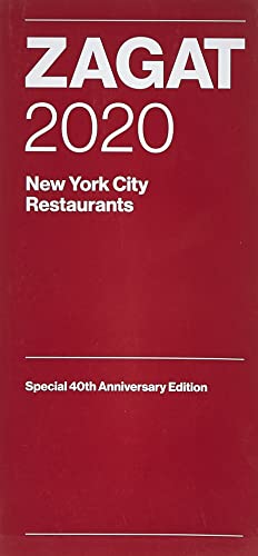 Zagat 2020 New York City Restaurants: Special 40th Anniversary Edition