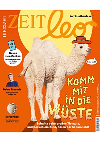 ZEIT LEO 1/2023 "Komm mit in die Wüste"